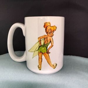 Vintage DisneyTinker Bell Ceramic Coffee Mug